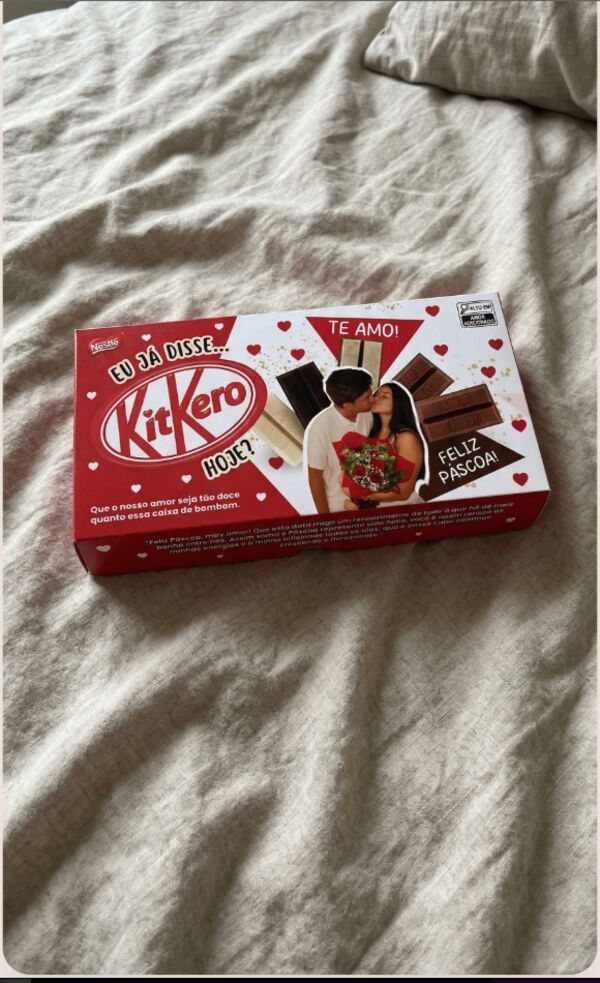 Presente de Páscoa personalizado real